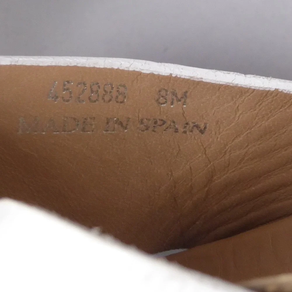 Aquatalia White Cross-Strap Platform Sandals - Picture 8 of 9